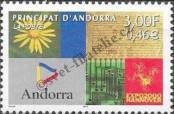 Známka Andorra (Francouzská) Katalogové číslo: 557