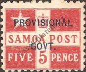 Známka Samoa Katalogové číslo: 34