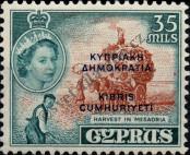 Známka Kypr Katalogové číslo: 187/a