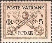 Známka Vatikán Katalogové číslo: 1