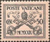 Známka Vatikán Katalogové číslo: 6