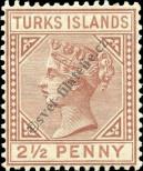 Známka Turks a Caicos Katalogové číslo: 25