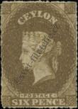 Známka Ceylon Katalogové číslo: 17