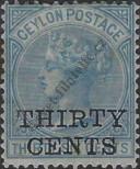 Známka Ceylon Katalogové číslo: 85/A