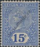 Známka Ceylon Katalogové číslo: 122/a