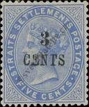 Známka Straits Settlements Katalogové číslo: 52