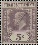 Známka Straits Settlements Katalogové číslo: 82/a