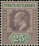 Známka Straits Settlements Katalogové číslo: 85/a