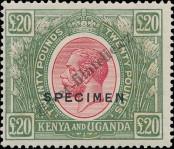 Známka Keňa Uganda Tanganika Katalogové číslo: 28