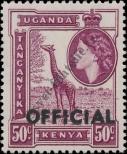 Známka Keňa Uganda Tanganika Katalogové číslo: S/6