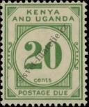 Známka Keňa Uganda Tanganika Katalogové číslo: P/3