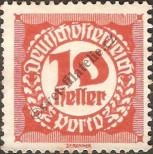 Známka Rakousko Katalogové číslo: P/76