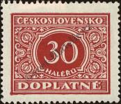 Známka Československo Katalogové číslo: P/58