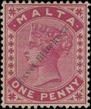 Známka Malta Katalogové číslo: 5/b