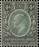 Známka Britská centrální Afrika Katalogové číslo: 61
