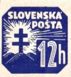 Známka Slovensko Katalogové číslo: 59