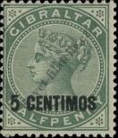 Známka Gibraltar Katalogové číslo: 15