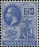 Známka Montserrat Katalogové číslo: 44/a