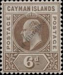 Známka Kajmanské ostrovy Katalogové číslo: 6