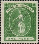 Stamp British Virgin Islands Catalog number: 6/a