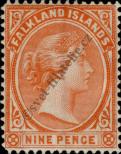 Stamp Falkland Islands Catalog number: 13/a