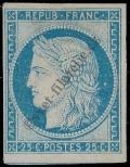 Stamp France Catalog number: 4/a