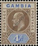 Stamp Gambia Catalog number: 45