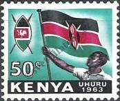 Stamp Kenya Catalog number: 7