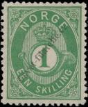 Stamp Norway Catalog number: 16