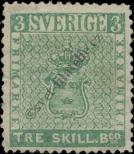 Stamp Sweden Catalog number: 1/b