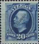 Stamp Sweden Catalog number: 45/a