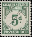 Stamp Gilbert & Ellice Islands Catalog number: P/5