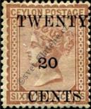 Stamp Ceylon Catalog number: 57