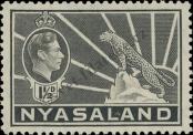 Stamp Nyasaland Catalog number: 57/a