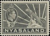 Stamp Nyasaland Catalog number: 58/a