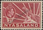 Stamp Nyasaland Catalog number: 59/a