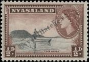 Stamp Nyasaland Catalog number: 99/A
