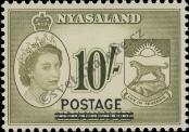 Stamp Nyasaland Catalog number: 123
