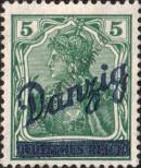 Stamp Free City of Danzig Catalog number: 21
