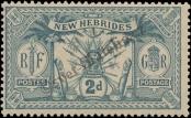 Stamp New hebrides Catalog number: 75