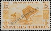 Stamp New hebrides Catalog number: 154