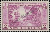 Stamp New hebrides Catalog number: 181