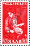 Stamp Saarland Catalog number: 354
