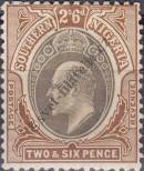 Stamp Southern Nigeria Catalog number: 17