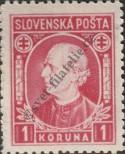 Stamp Slovakia Catalog number: 40/A