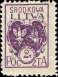 Stamp Republic of Central Lithuania Catalog number: 3/A