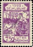 Stamp Republic of Central Lithuania Catalog number: 47/A