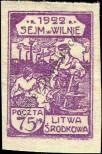 Stamp Republic of Central Lithuania Catalog number: 47/B