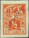 Stamp Estonia Catalog number: 32/B