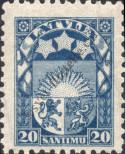 Stamp Latvia Catalog number: 95